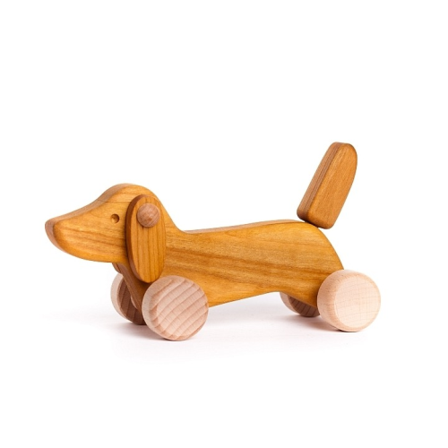 Bajo Wooden Dachshund Puppy