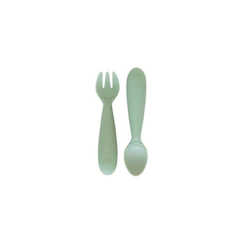 ezpz Mini Utensils Toddler Training Fork & Spoon