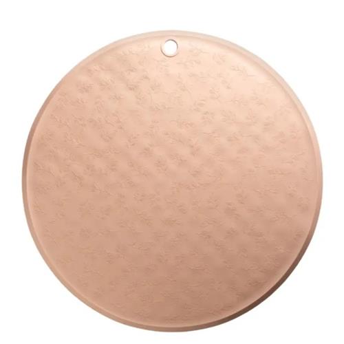 Natruba Rubber Bath Mat Round Leaf Pattern