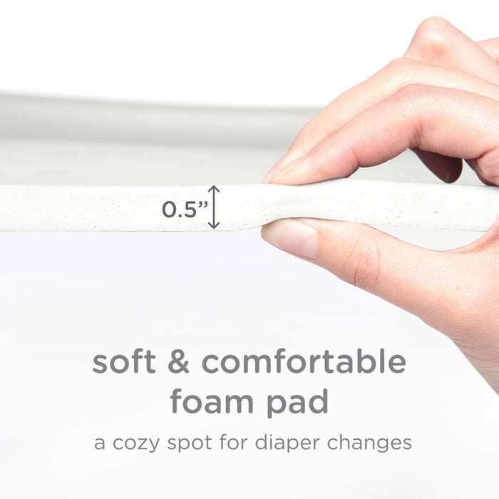 Ubbi Foam Changing Pad - Oat