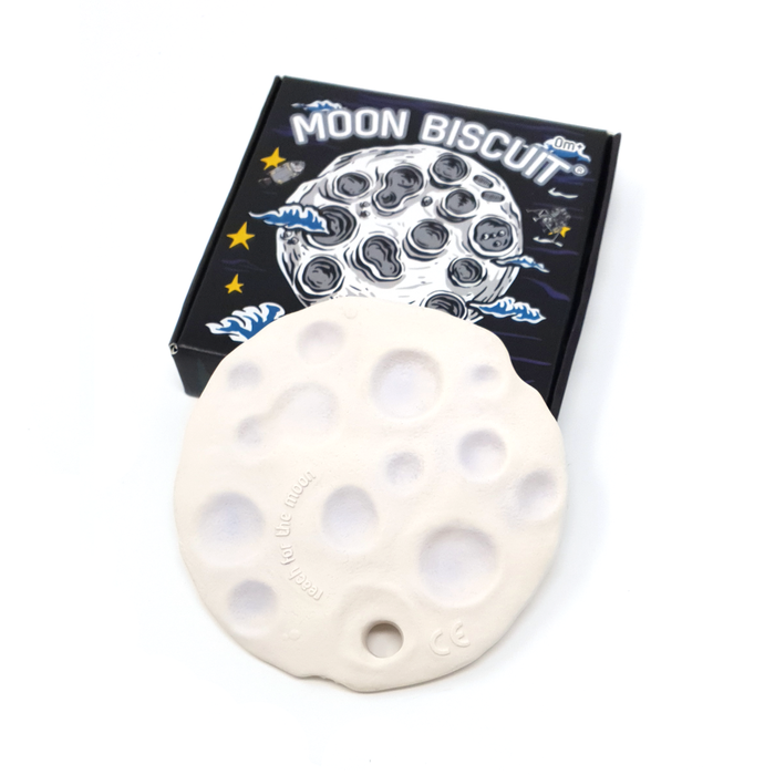 Moon Biscuit® Baby Teething Ring Space Themed Bathtime Toy