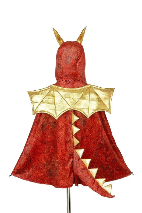 Souza Red dragon cape (sz 4-7 yrs / 1 pc)