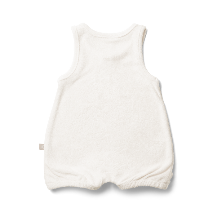Quick Change Terry Romper - Cloud