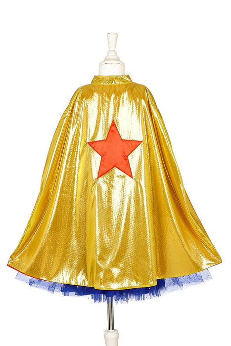 Souza Superhero Girl Costume for Kids - Carnival use (sz 5-7 yrs)