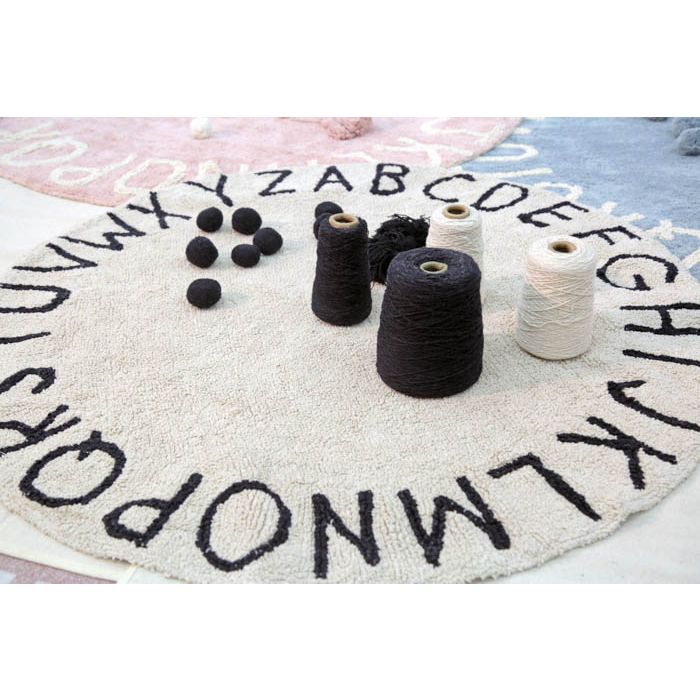 Lorena Canals ABC Round Washable Rug