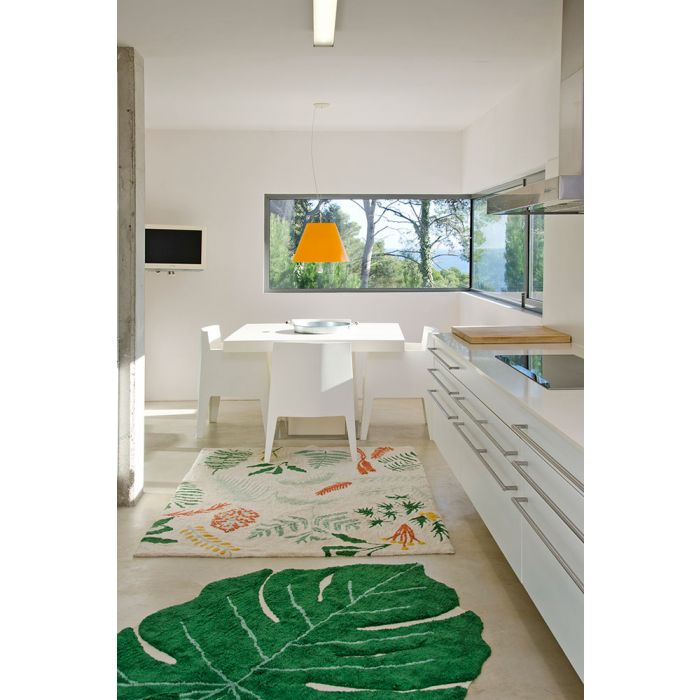 Lorena Canals Monstera Leaf Washable Rug