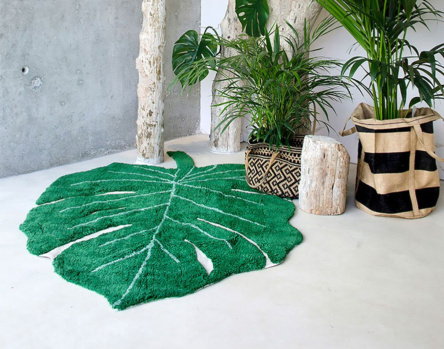 Lorena Canals Monstera Leaf Washable Rug