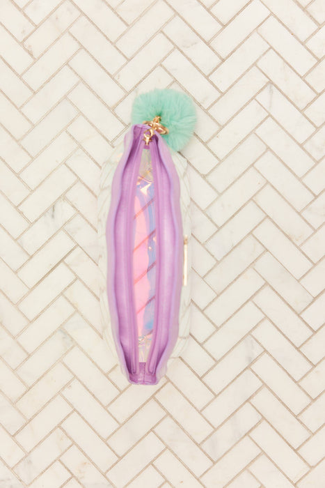Mermaid Shell Cosmetics Bag