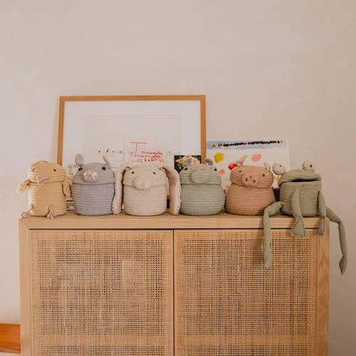 Lorena Canals Basket - Mini Peggy the Pig