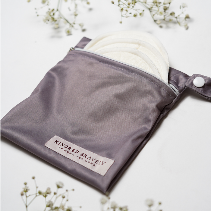 Kindred Bravely Washable organic Nursing Pads (10-Count) NEW TWILIGHT BAG