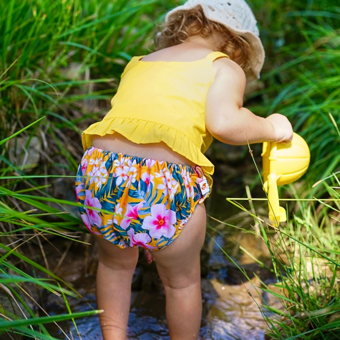Smart Bottoms Swim Diaper - Sunshine & Paradise