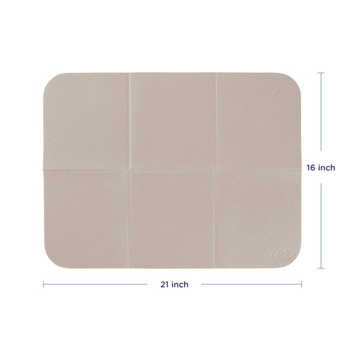 Ubbi Taupe On-the-Go Changing Mat