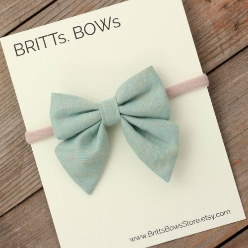 Britts Bows Banner Bow Headband