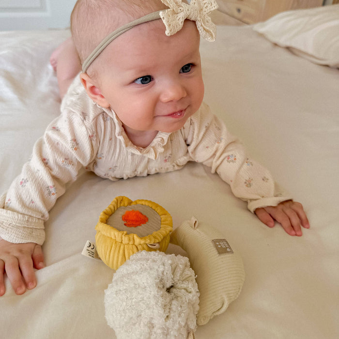 Dim Sum // Handheld Rattle for Baby