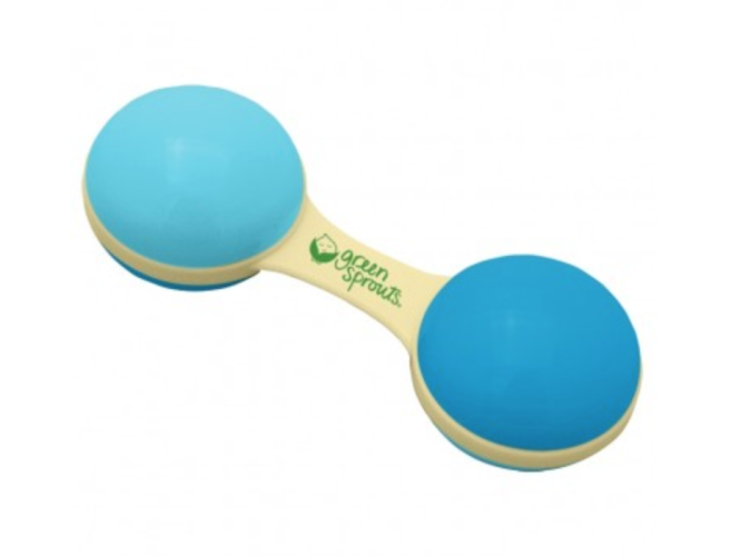 Green Sprouts Sprout Ware® Dumbbell Rattle Made From Plants