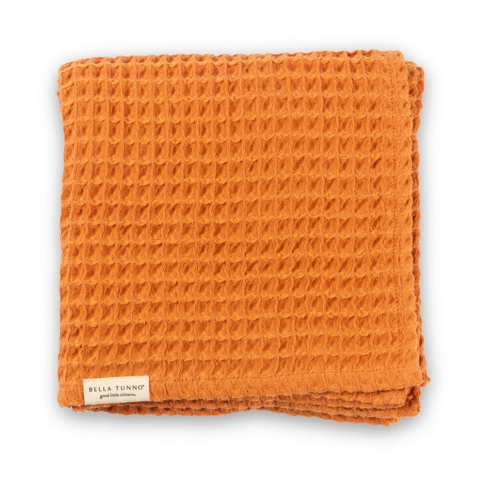 Waffle Baby Blanket Pumpkin