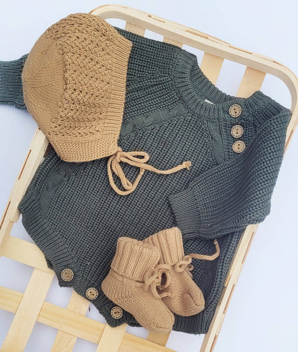 Baby Knit Booties Socks