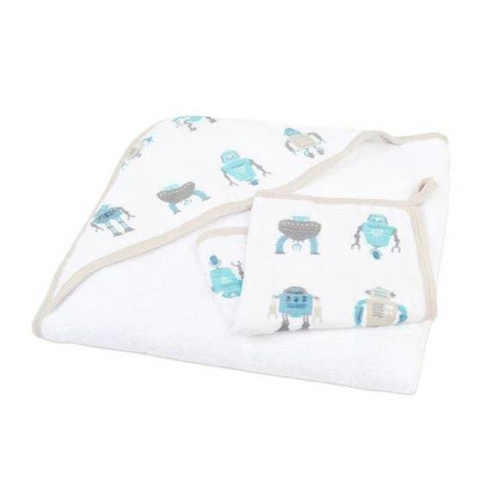 Newcastle Classics Hooded Towel & Washcloth Set