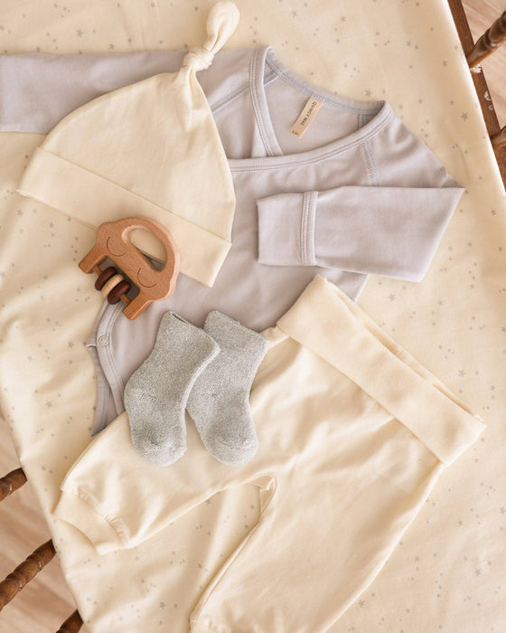 Quincy Mae Fuzzy Socks Fog