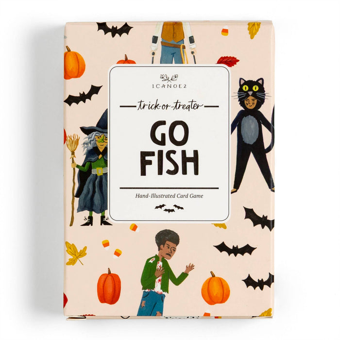 Trick-Or-Treaters Halloween Go Fish Card Game