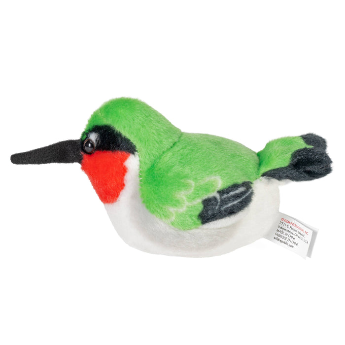 Audubon II Ruby Throat Hummingbird Animal W Sound 5.5"