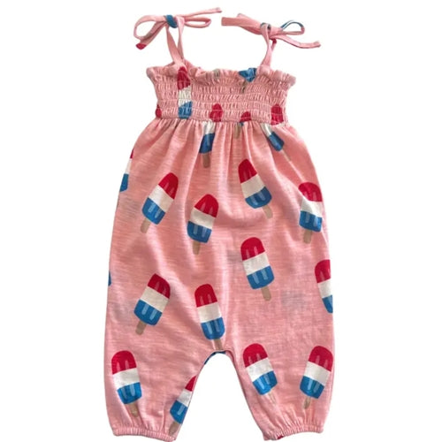 SIIX Organic Smocked Jumpsuit