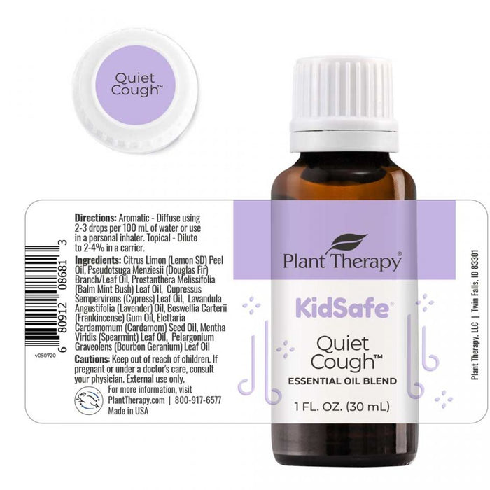 Plant Therapy Quiet Cough KidSafe Essential Oil Blend 30 ml