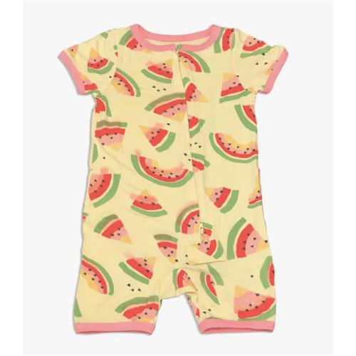 Silkberry Baby Bamboo Short Sleeve Zippy Romper