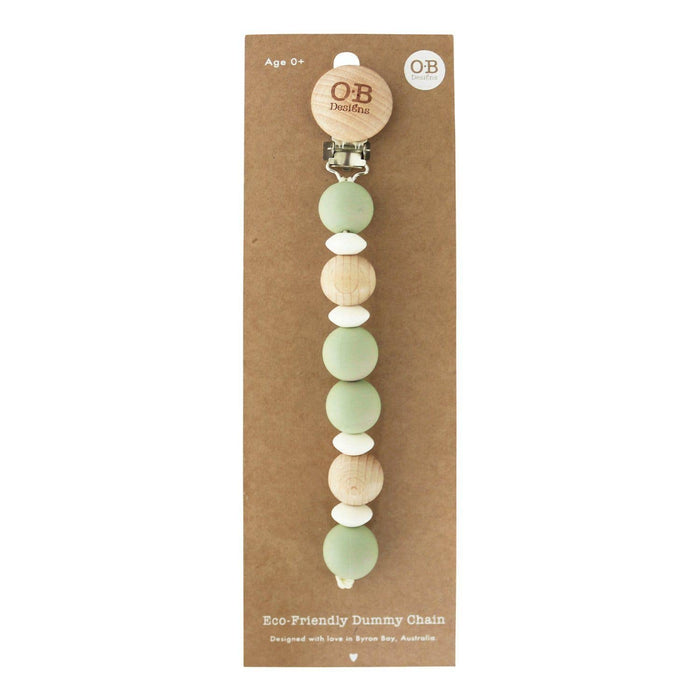 OB Sage Eco-Friendly Pacifier Chain