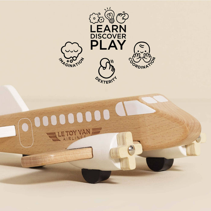 Le Toy Van Wooden Toy Plane