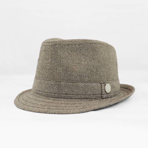 The Blueberry Hill Carson Tweed Fedora