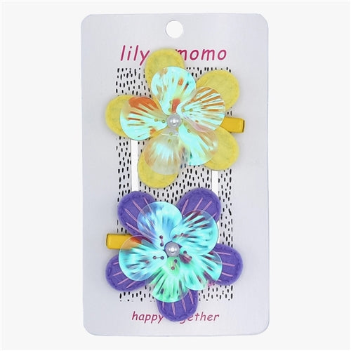 Lily and Momo Hair Clip 2pk