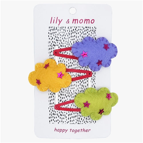 Lily and Momo Trio Hair Clips