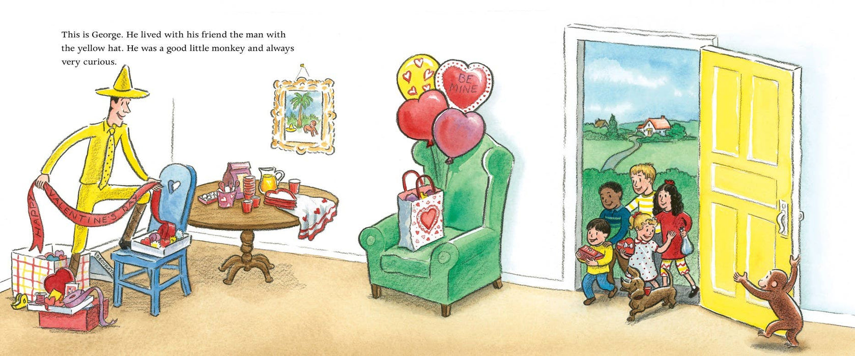 Happy Valentine's Day, Curious George! : H. A. Rey