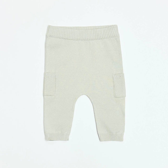 Baby Side Pocket Sweater Knit Pants (Organic Cotton)