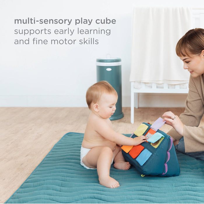 Ubbi Mirror Me Activity Toy, Tummy Time Developmental Baby Toy