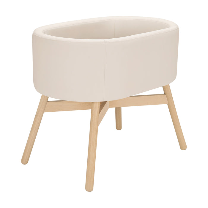 M26834GYLB,Babyletto,babyletto x GATHRE Capsule Bassinet in Ivory