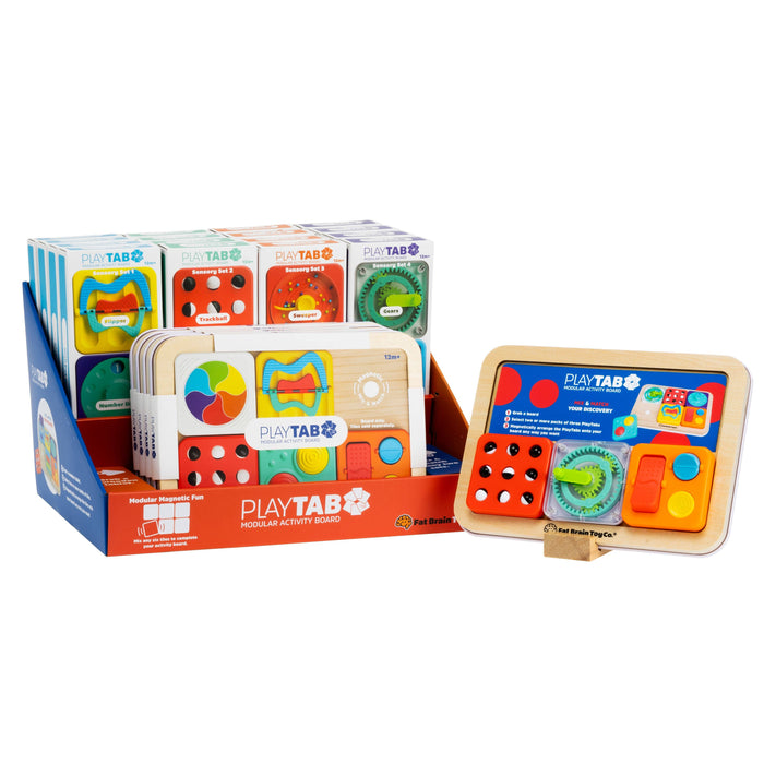 PlayTab POP Display (8 Boards, 16 Tile Packs and Demo)