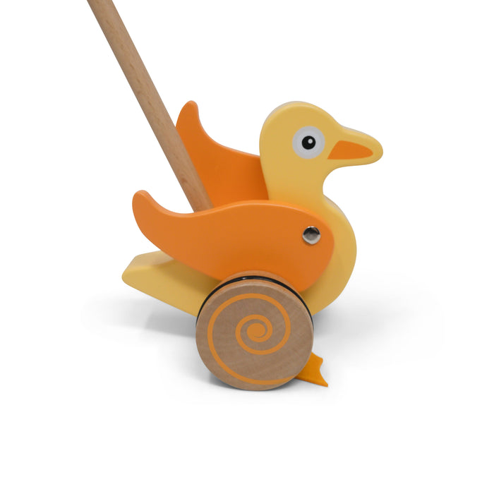 Jack Rabbit Creations Duck roll-along push toy