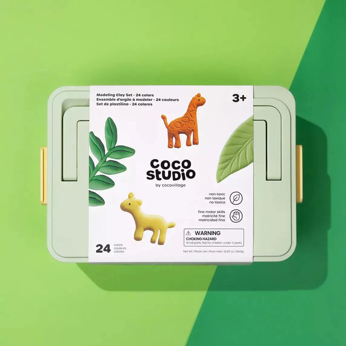 Coco Village Modeling Clay Set | 24 colors