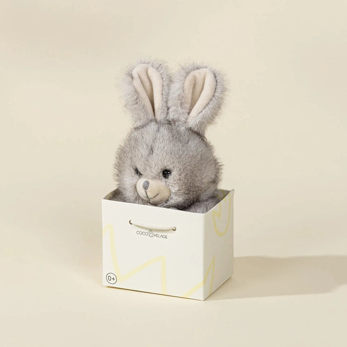 Coco Village Mini Gift Plush Toy | Grey Rabbit