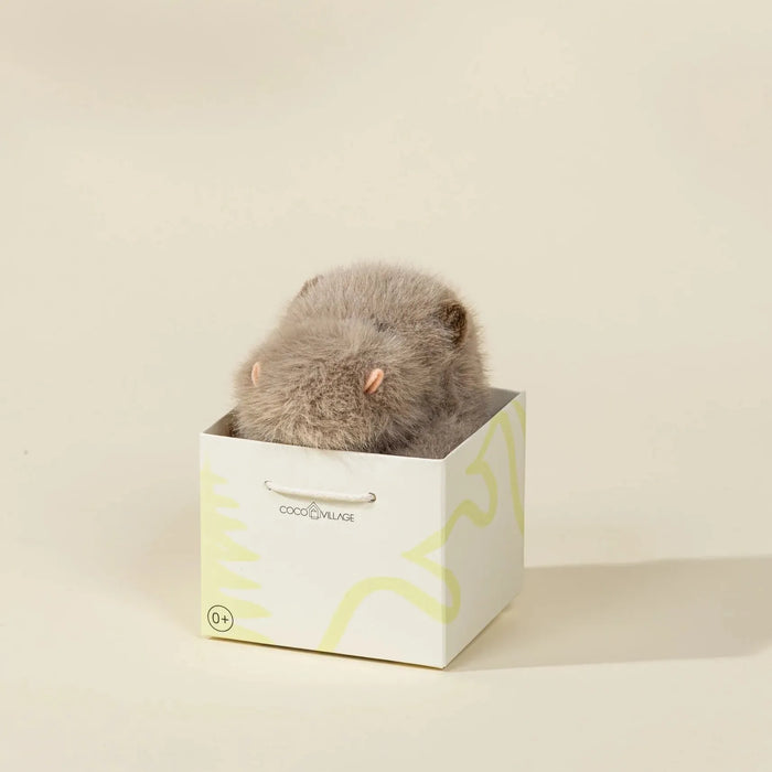 Coco Village Mini Gift Plush Toy | Grey Hippopotamus