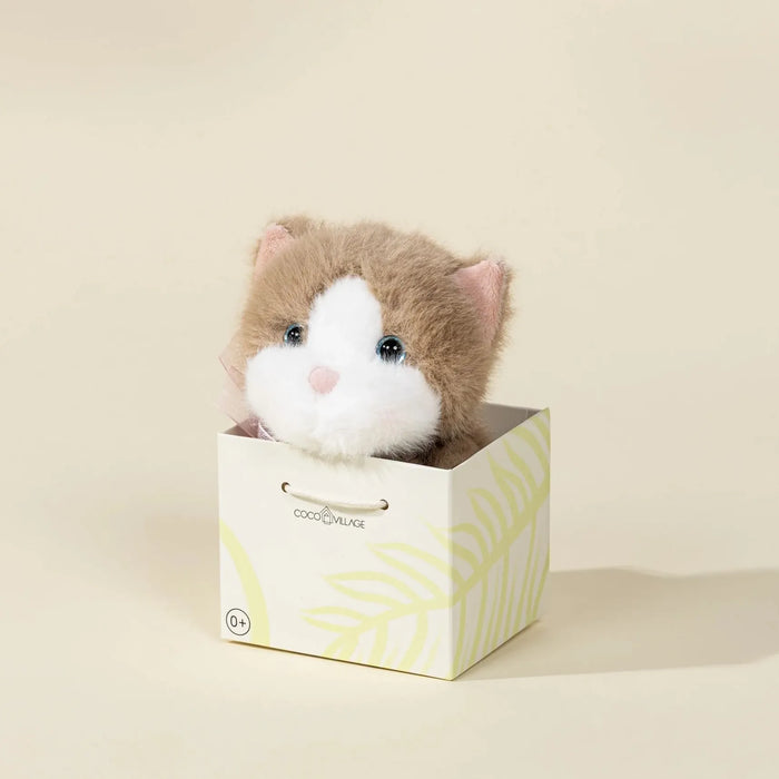 Coco Village Mini Gift Plush Toy | Beige Cat