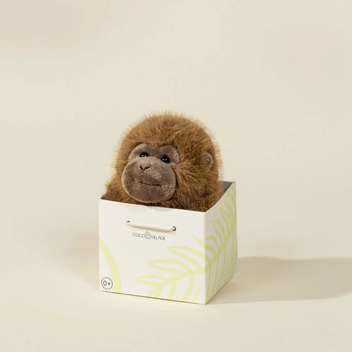 Coco Village Mini Gift Plush Toy | Brown Monkey