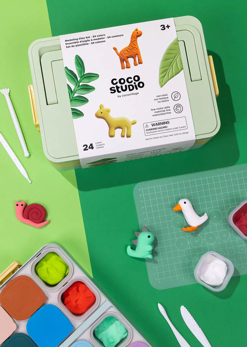 Coco Village Modeling Clay Set | 24 colors