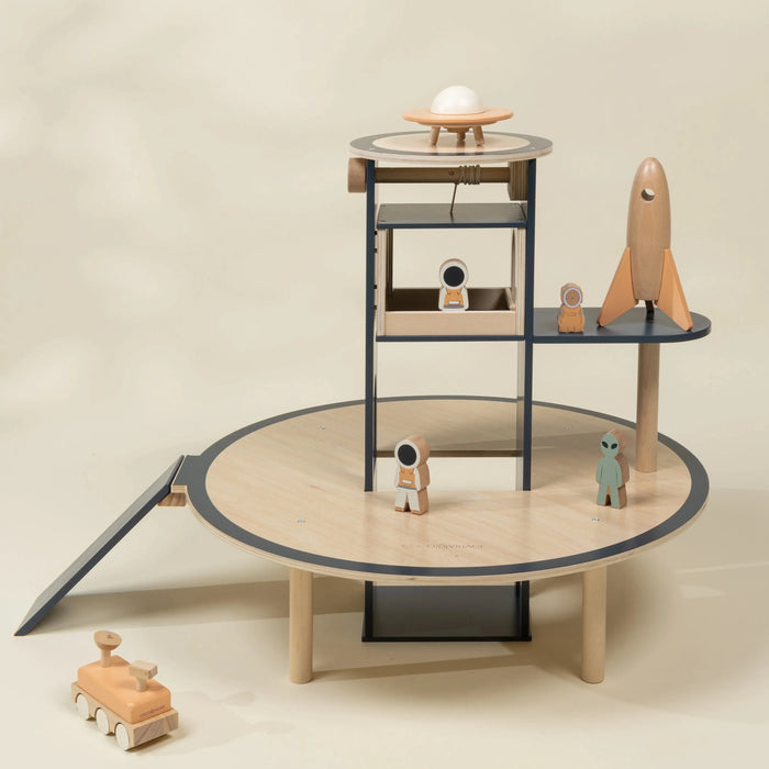 Coco Village Oversized Wooden Space Station Playset & Accessories