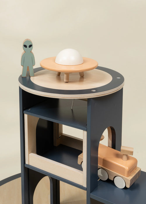 Coco Village Oversized Wooden Space Station Playset & Accessories