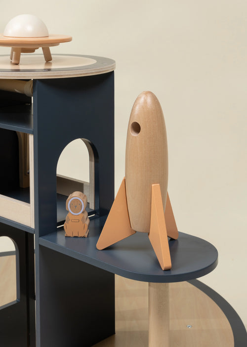 Coco Village Oversized Wooden Space Station Playset & Accessories
