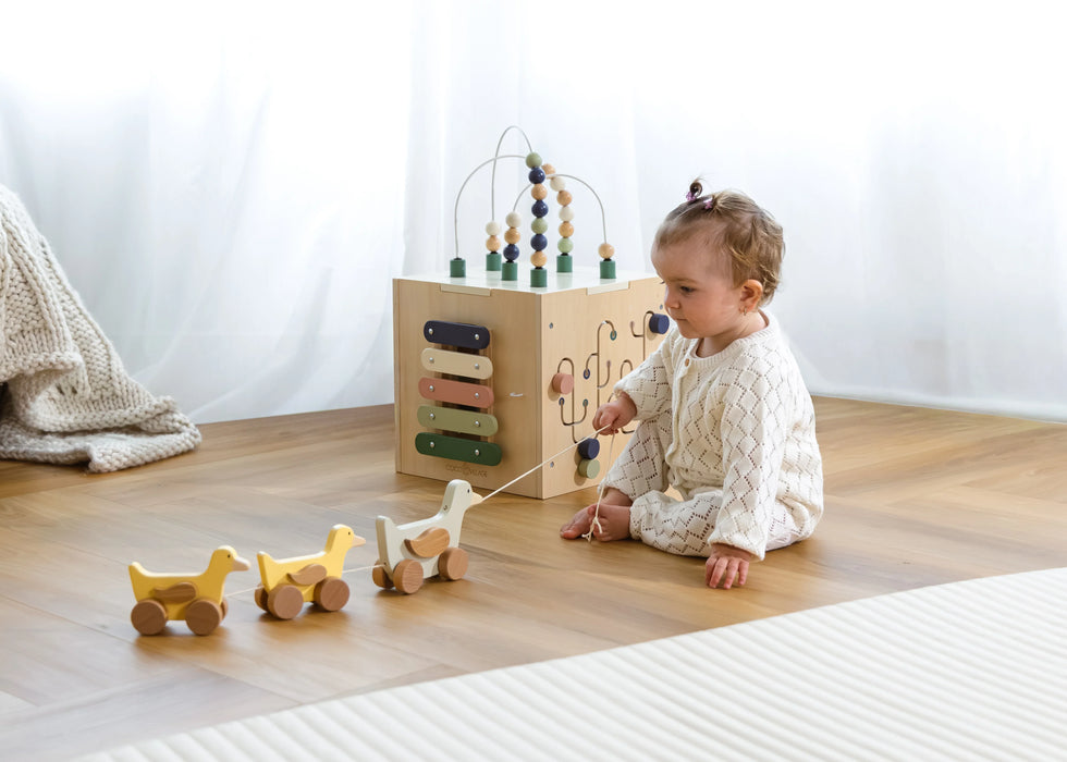 Coco Village Duck Family Pull Toy
