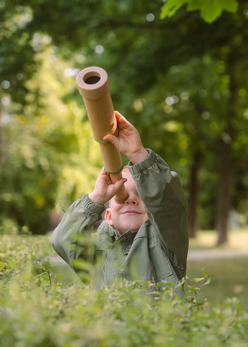 Coco Village Wooden Handheld Telescope | 20x Zoom
